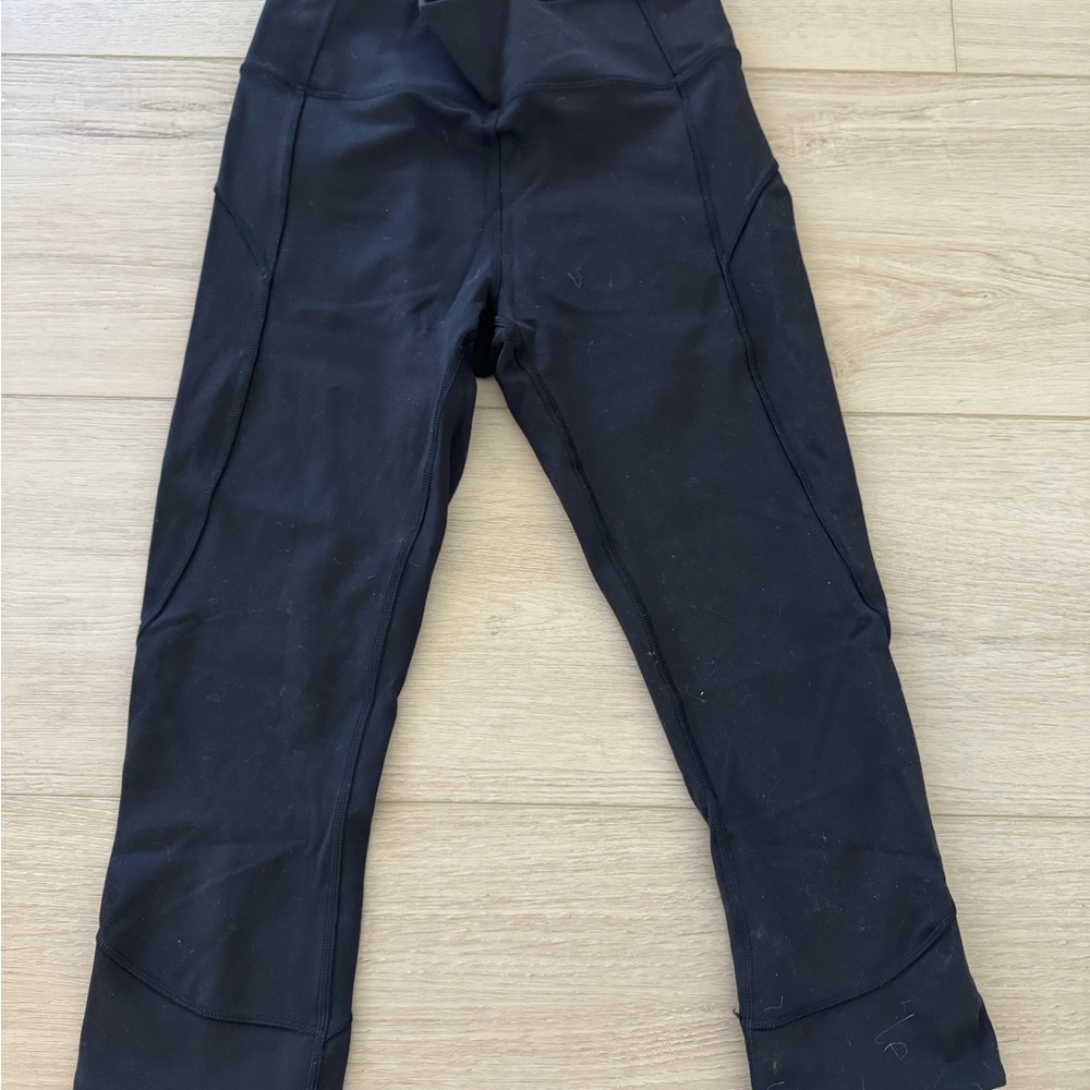 Lululemon Black Crop Leggings
